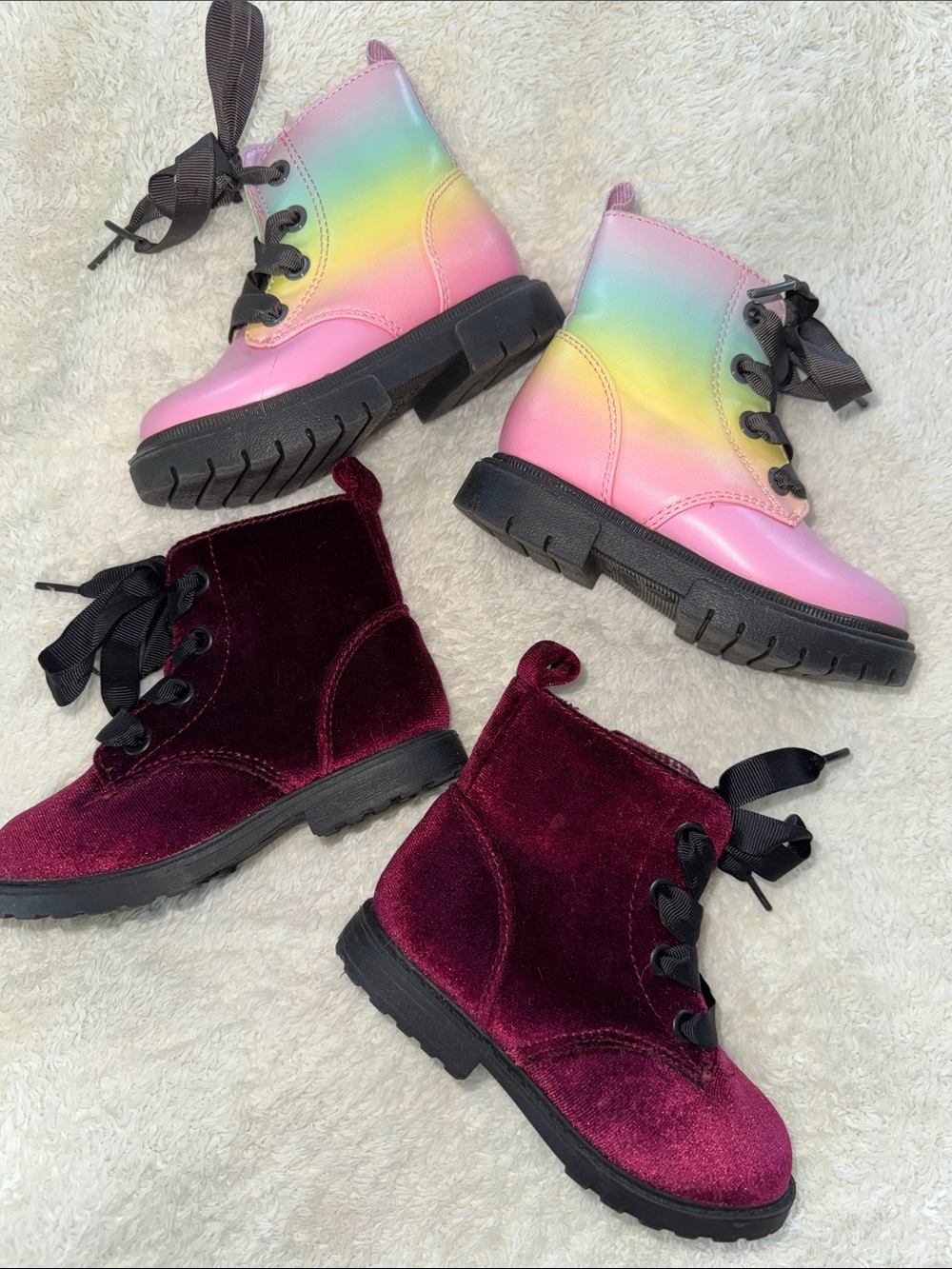 Cat and Jack Toddler boot bundle